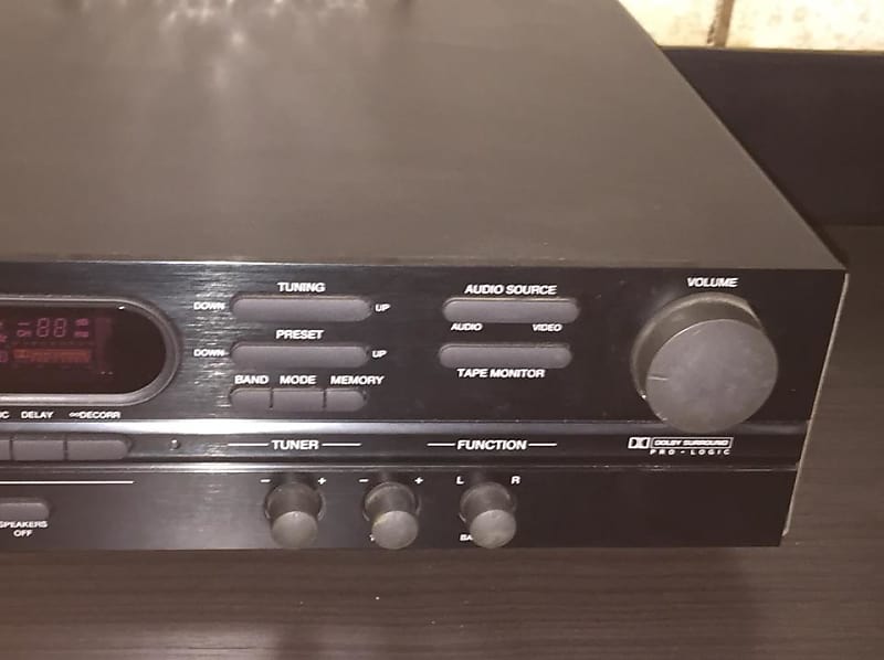 carver htr-880 home theater receiver manual